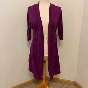 Lululemon Wine Cardi Open Jacket, 6